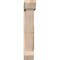 Ekena Millwork Traditional Slat Smooth Bracket w/ Offset Brace, Douglas Fir, 7 1/2"W x 34"D x 42"H BKT0806X34X42TRA06SDF - alternate 2